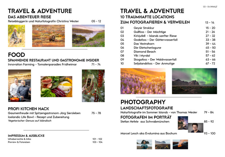 Island Küste Panorama Fotomagazin