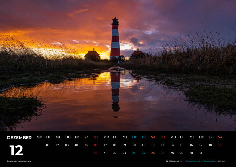 Nordsee Kalender 2026