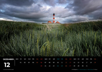 Sankt Peter Ording und Westerhever Kalender 2026