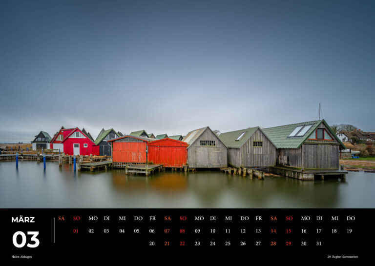 Kalender Fischland Darß Zingst 2026