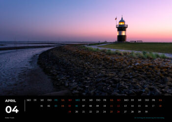 Nordsee Kalender 2026