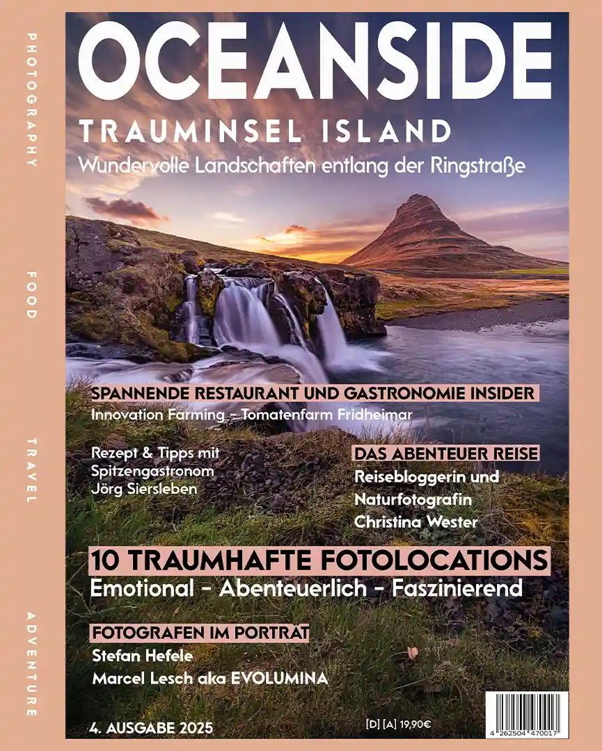 OCEANSIDE Fotomagazin Island Cover – Christian Binder