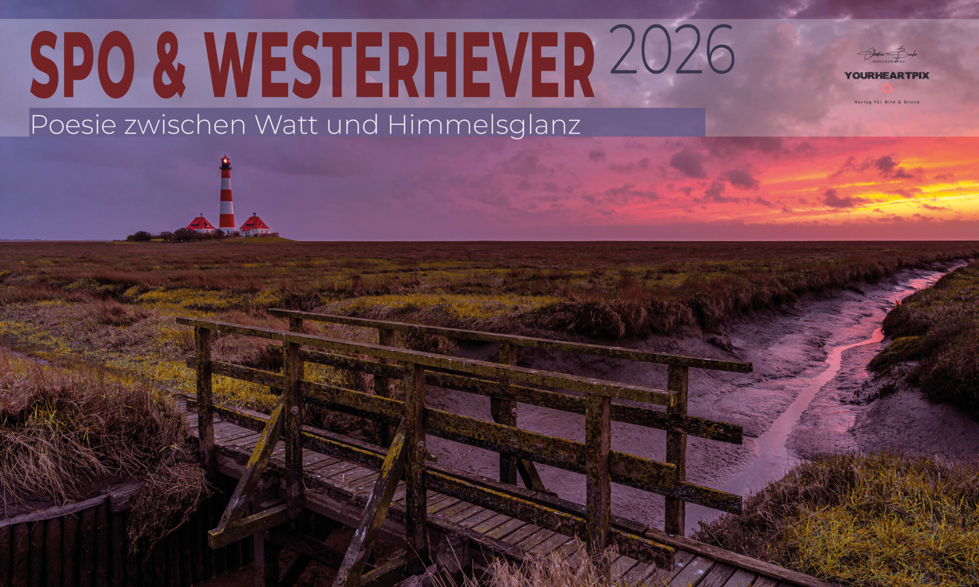 Sankt Peter Ording und Westerhever Kalender 2026