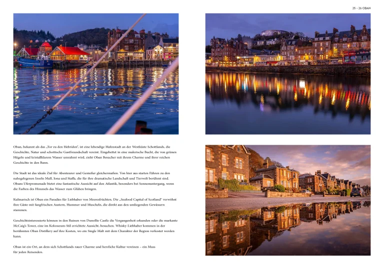 Schottland Küstenlandschaft Magazin