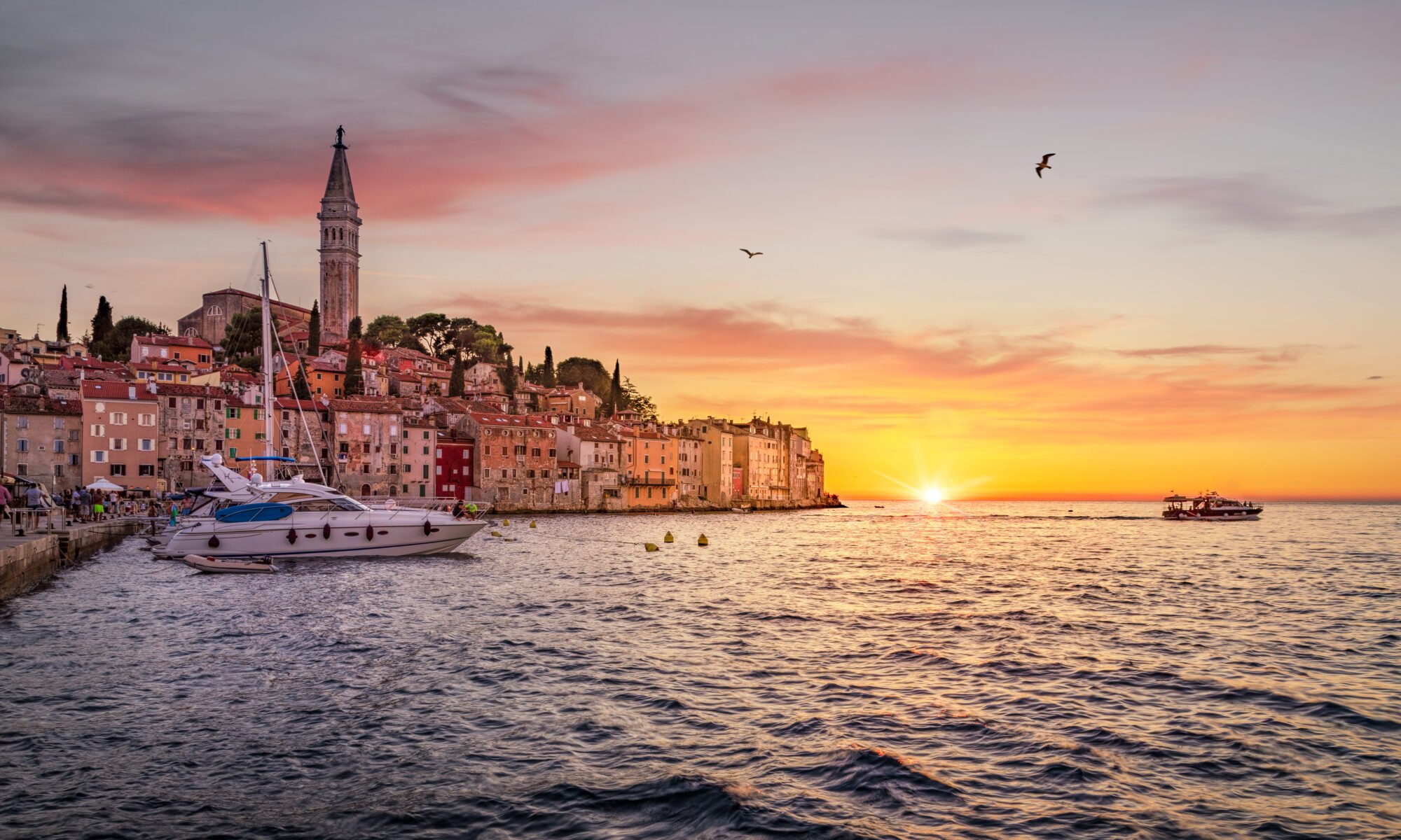 Fotoreise Kroatien Rovinj bei Sonnenuntergang